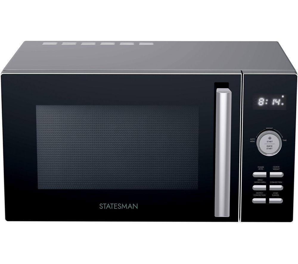STATESMAN SKMC0930SS Combination Microwave - Silver, Silver/Grey