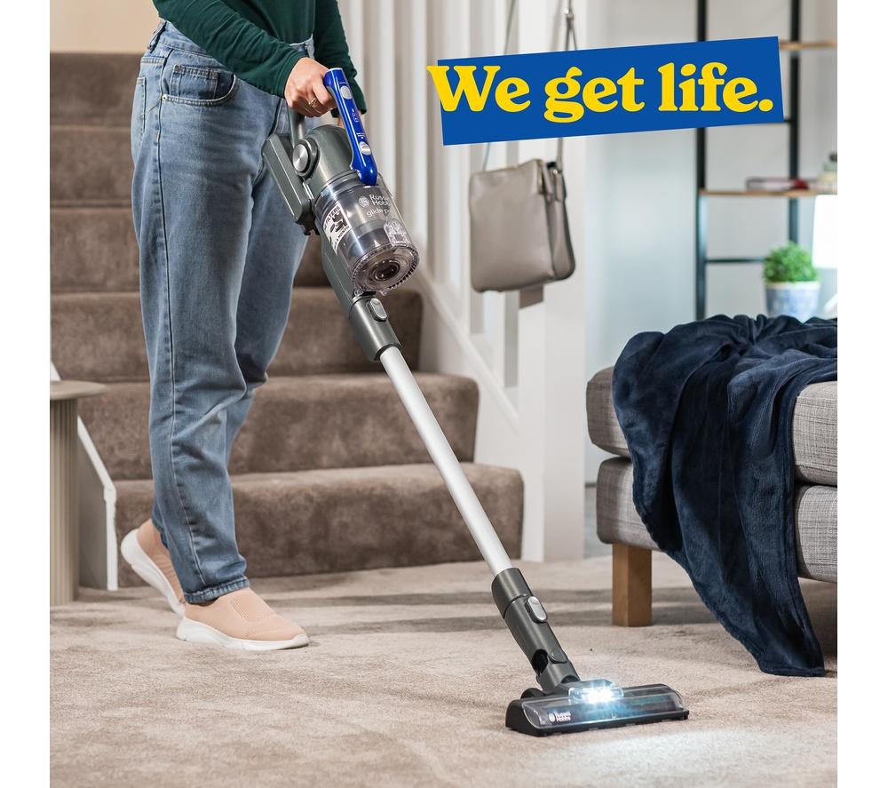 RUSSELL HOBBS Glide Pro Plus RHHS4101 Cordless Vacuum Cleaner - Grey & Blue image number 13 of 18