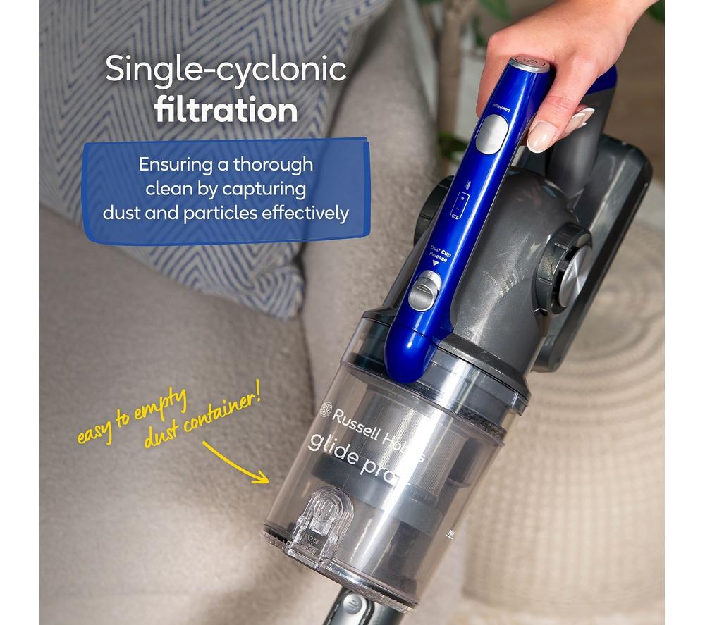 RUSSELL HOBBS Glide Pro Plus RHHS4101 Cordless Vacuum Cleaner - Grey & Blue image number 16 of 18