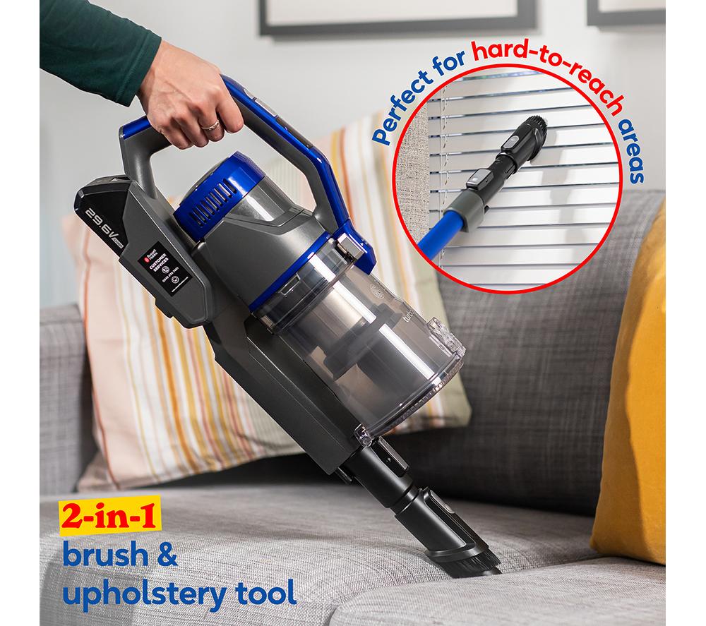RUSSELL HOBBS Turbo Charge RHHS5101 Cordless Vacuum Cleaner - Grey & Blue image number 6 of 15