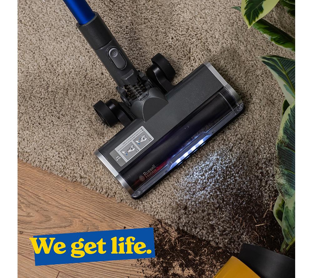 RUSSELL HOBBS Turbo Charge RHHS5101 Cordless Vacuum Cleaner - Grey & Blue image number 11 of 15