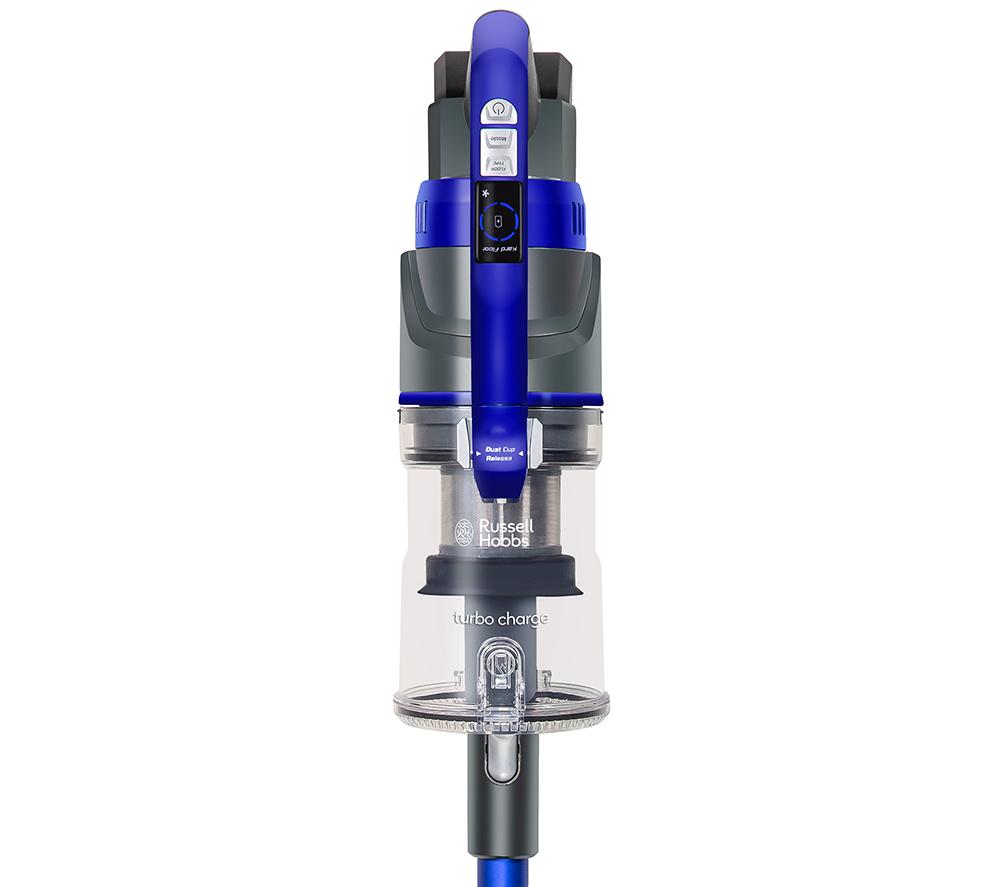 RUSSELL HOBBS Turbo Charge RHHS5101 Cordless Vacuum Cleaner - Grey & Blue image number 14 of 15