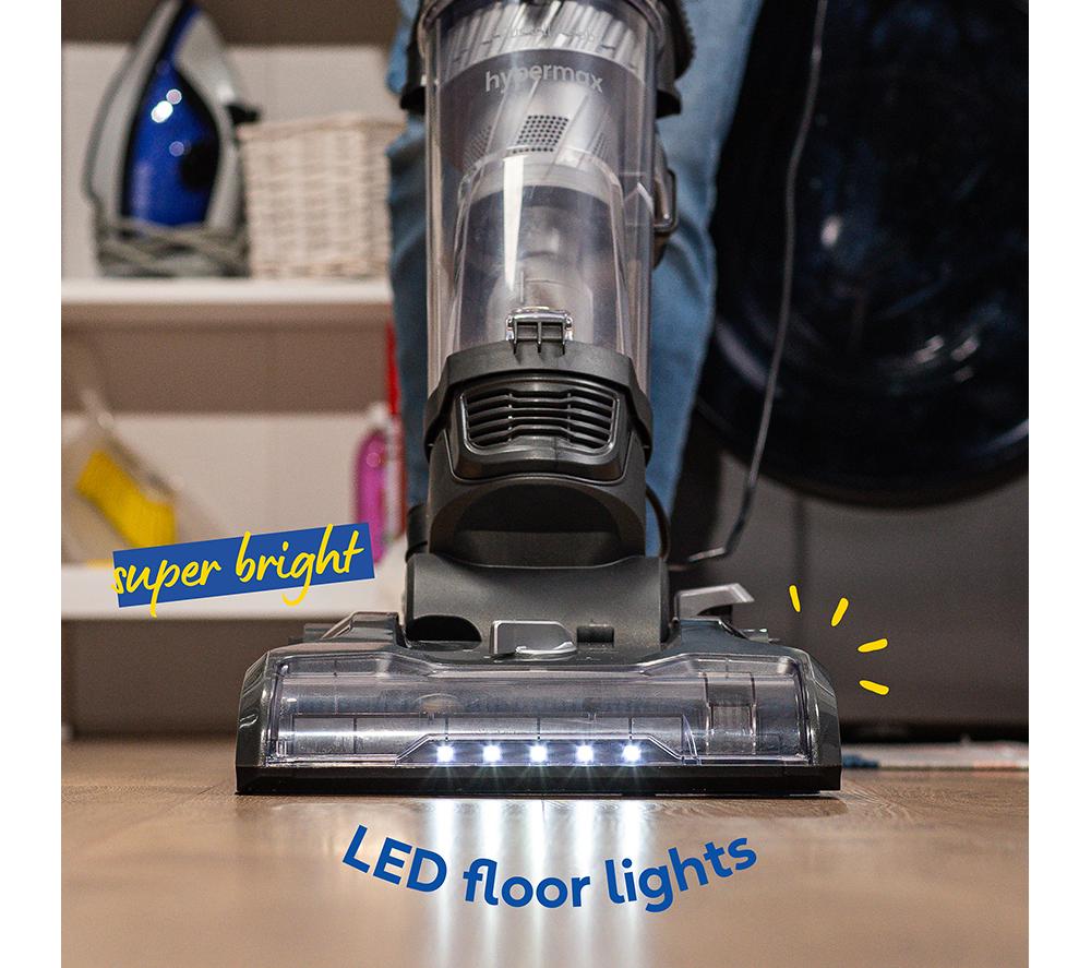RUSSELL HOBBS Hypermax RHUV7001 Upright Bagless Vacuum Cleaner - Grey & Blue image number 4 of 15