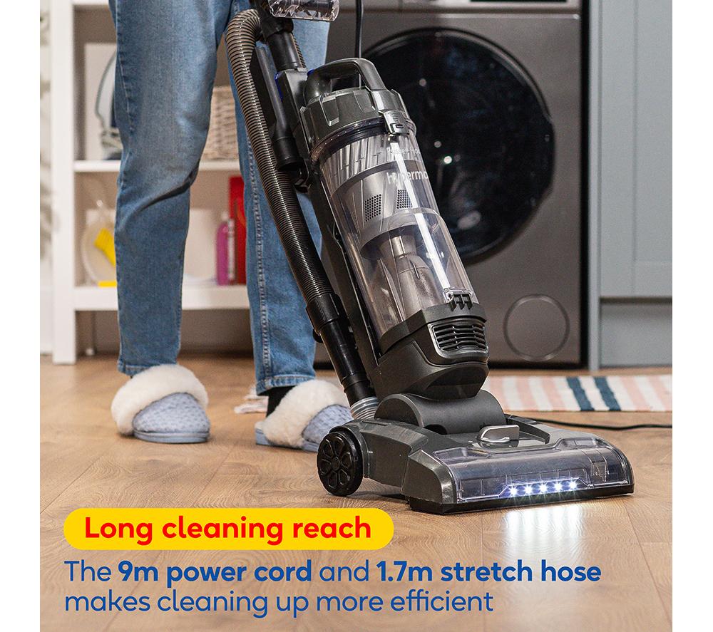 RUSSELL HOBBS Hypermax RHUV7001 Upright Bagless Vacuum Cleaner - Grey & Blue image number 10 of 15