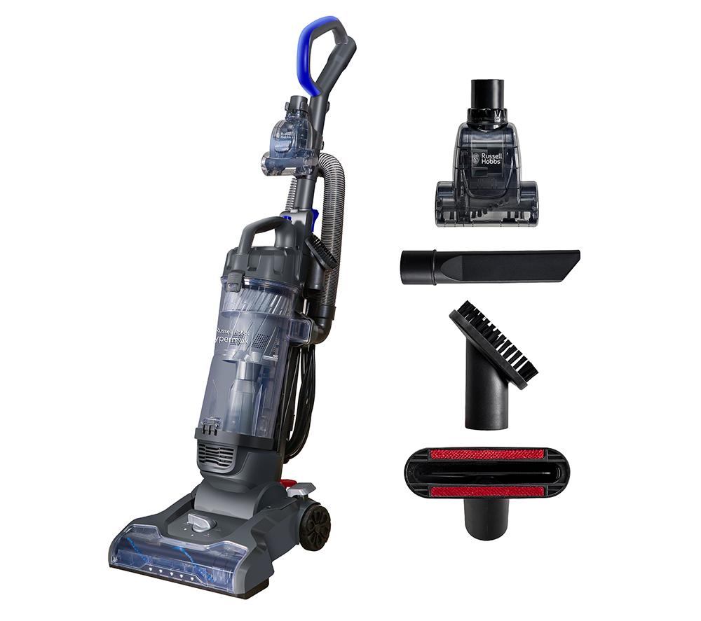 RUSSELL HOBBS Hypermax RHUV7001 Upright Bagless Vacuum Cleaner - Grey & Blue image number 15 of 15