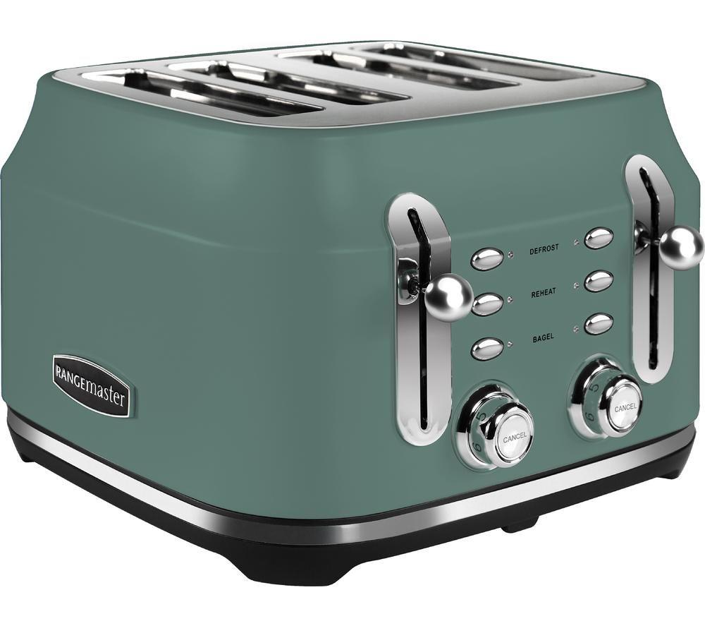 RANGEMASTER RMCL4S201MG 4-Slice Toaster - Green