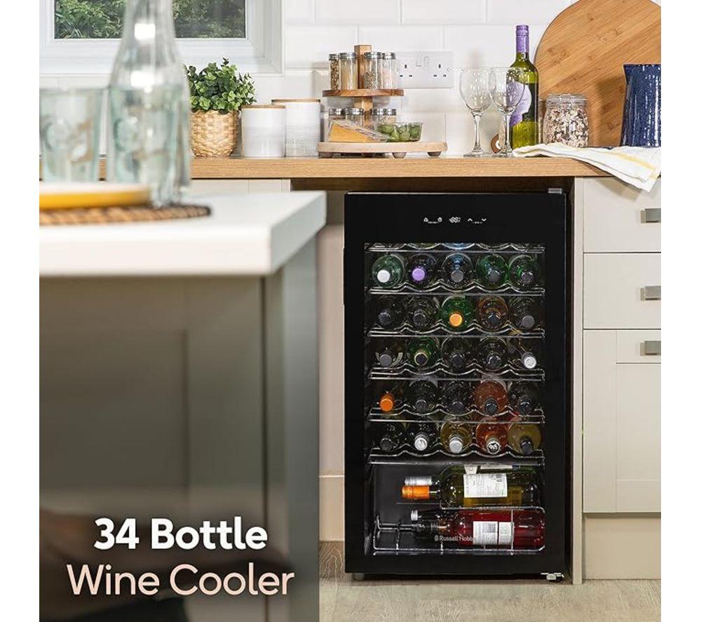 RUSSELL HOBBS RH34WC101B Wine Cooler - Black image number 5 of 7