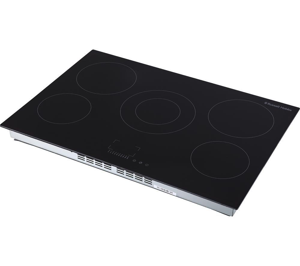Buy RUSSELL HOBBS RH77EH6011 77 cm Electric Ceramic Hob Black