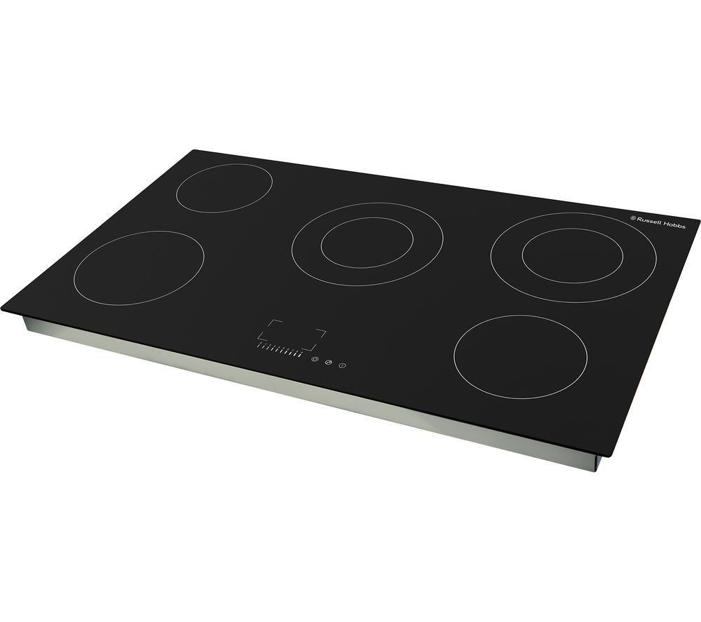 RUSSELL HOBBS RH90EH7011 90 cm Electric Ceramic Hob - Black image number 2 of 8