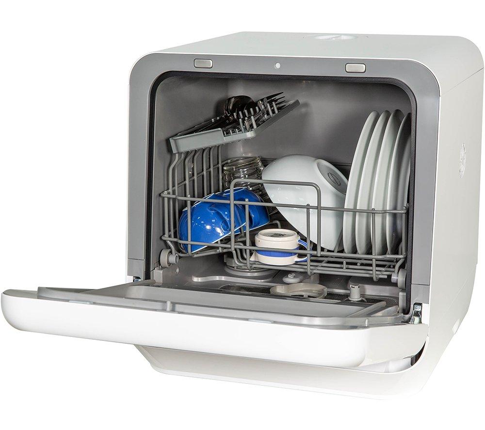 RUSSELL HOBBS RH2TTDW101W Table Top Dishwasher - White image number 5 of 16