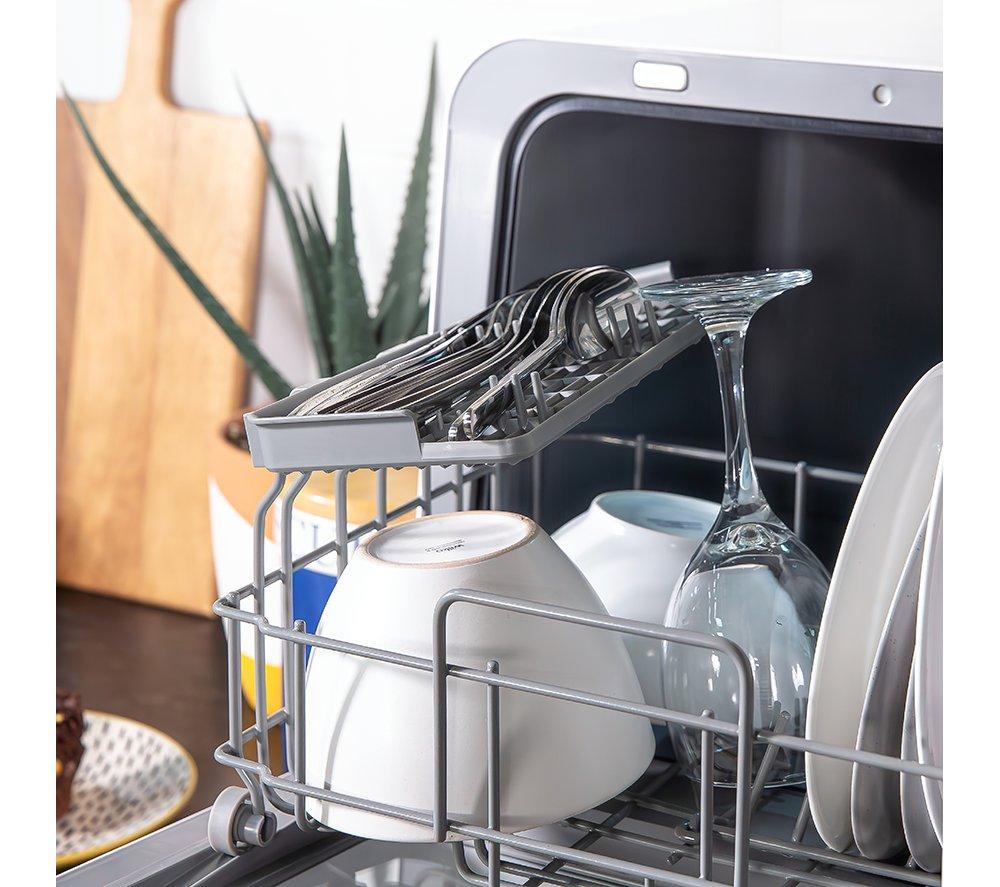 RUSSELL HOBBS RH2TTDW101W Table Top Dishwasher - White image number 7 of 16