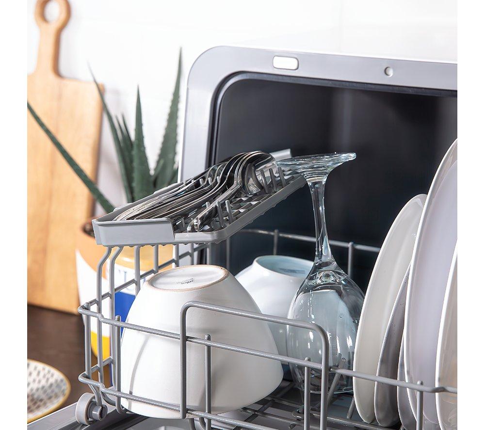 RUSSELL HOBBS RH2TTDW101W Table Top Dishwasher - White image number 12 of 16