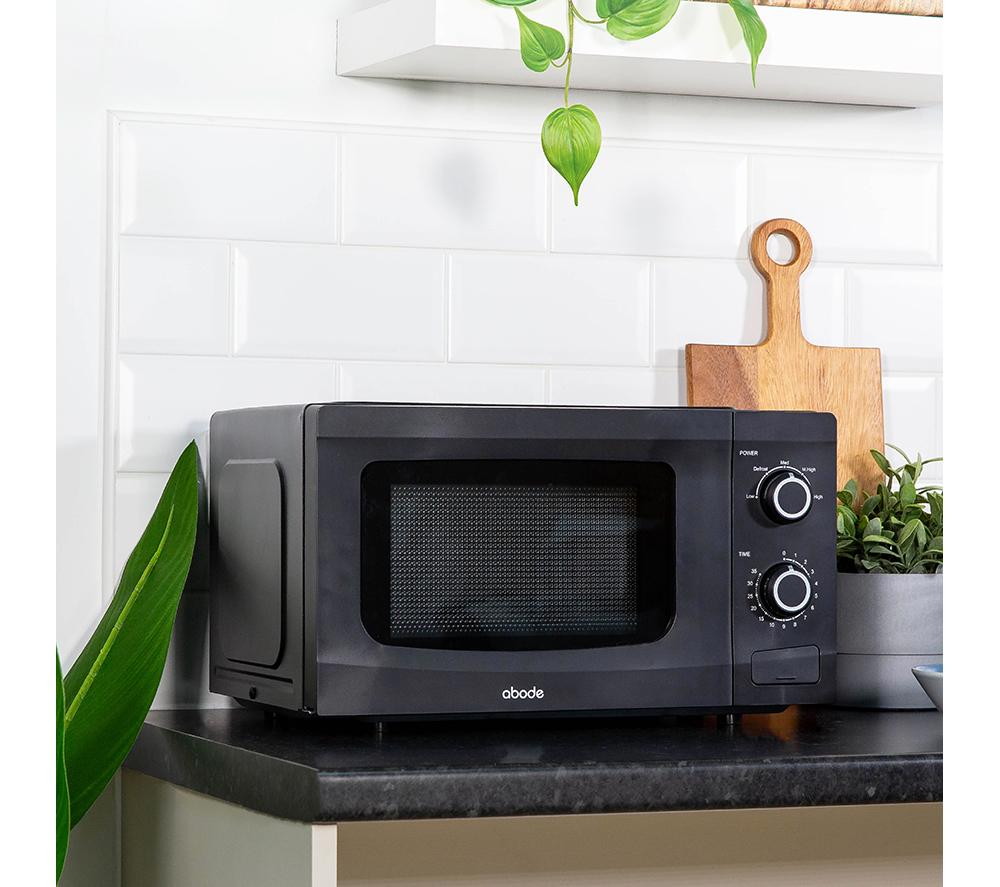 ABODE AMM2001B Compact Solo Microwave - Black image number 5 of 7