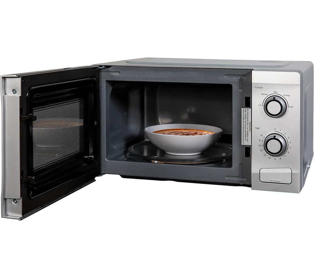 ABODE AMM2001S Compact Solo Microwave - Silver image number 3 of 7
