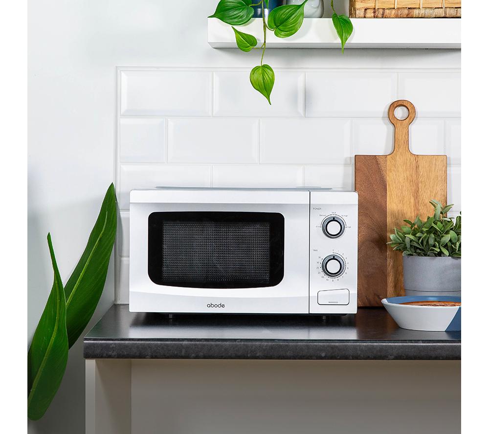 ABODE AMM2001S Compact Solo Microwave - Silver image number 4 of 7