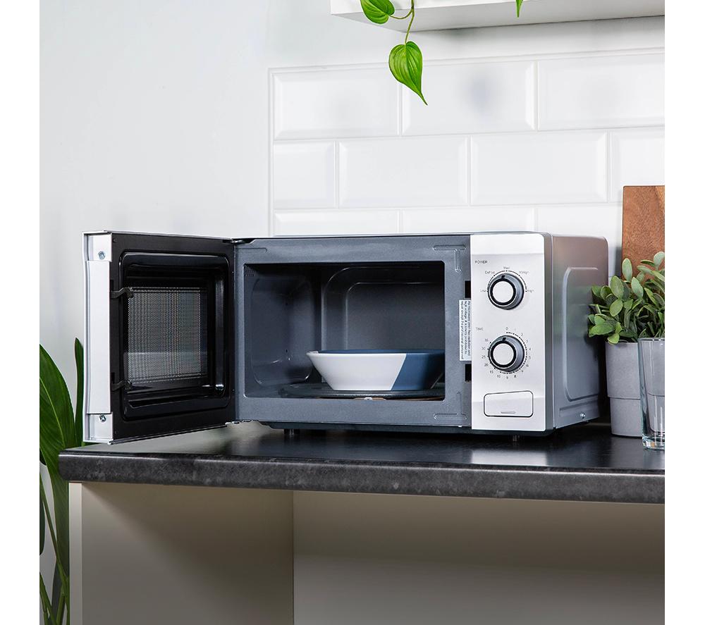 ABODE AMM2001S Compact Solo Microwave - Silver image number 5 of 7