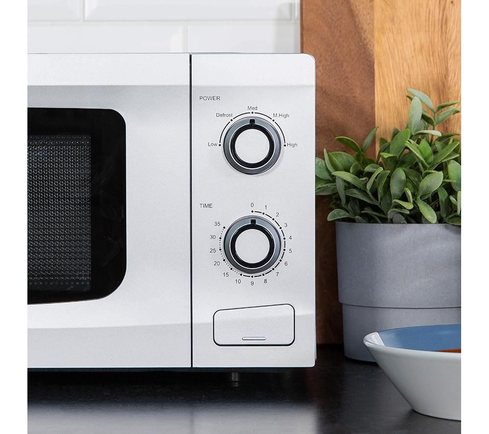 ABODE AMM2001S Compact Solo Microwave - Silver image number 6 of 7