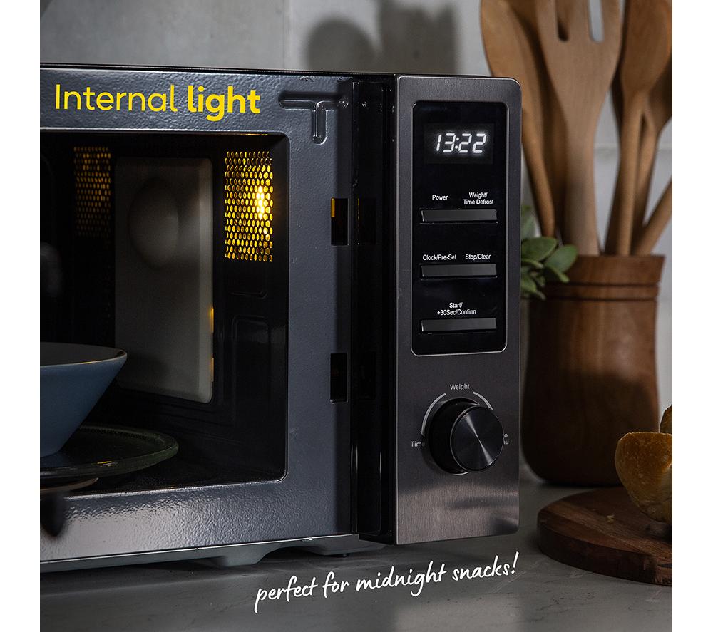 RUSSELL HOBBS Midnight Collection RHM2028DS Solo Microwave - Dark Steel image number 5 of 6
