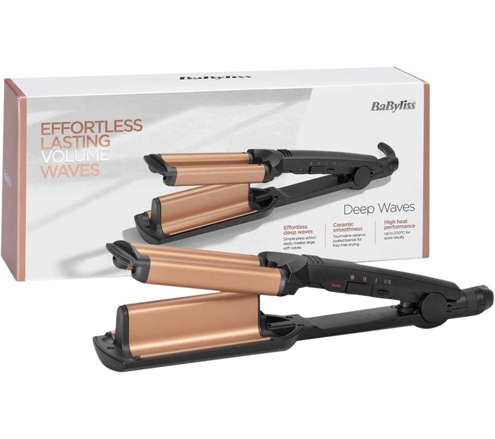 BABYLISS Deep Waves Hair Waver - Black & Gold image number 5 of 7