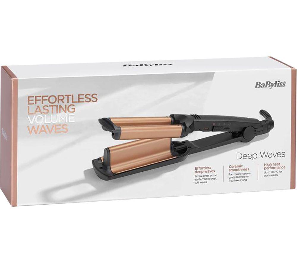 BABYLISS Deep Waves Hair Waver - Black & Gold image number 6 of 7