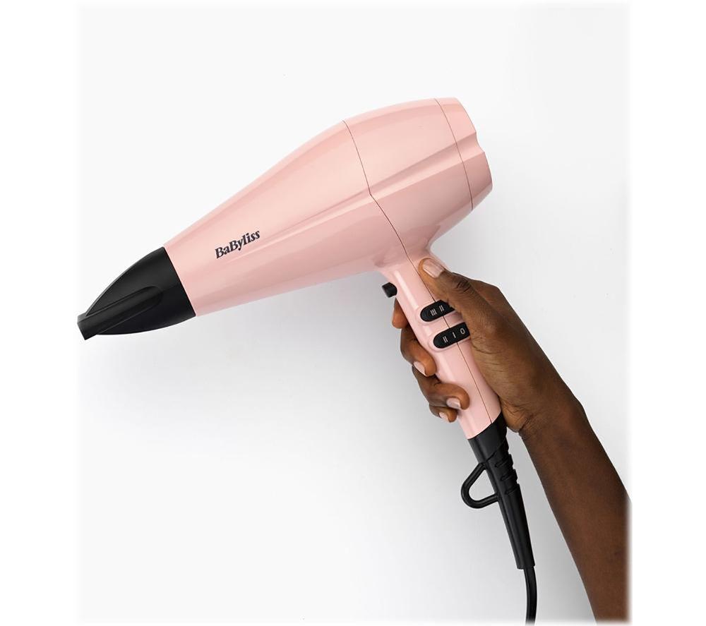 BABYLISS Rose Blush 5337U 2200 Hair Dryer - Pink image number 7 of 7