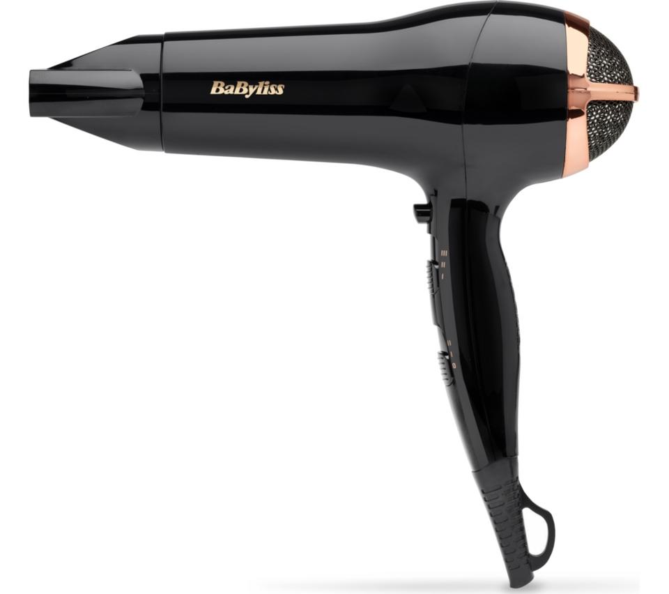 BABYLISS Rose Lustre 2400 Hair Dryer - Black