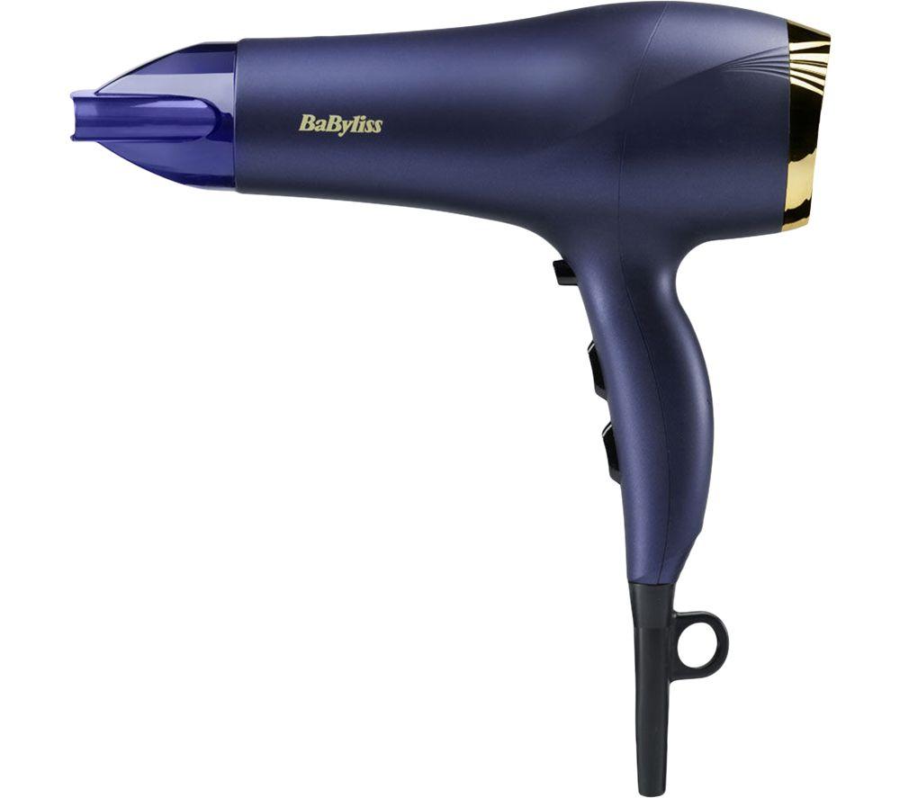 Babyliss Midnight Luxe 2300 Hair Dryer - Blue, Blue