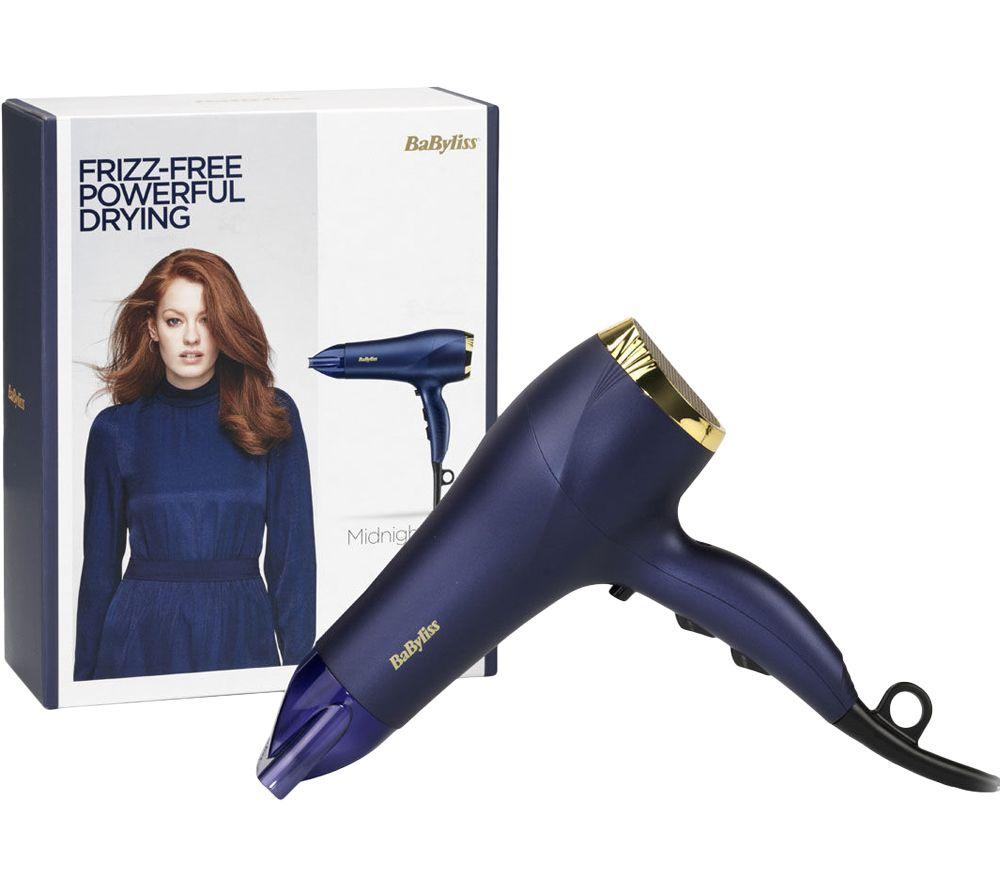 BABYLISS Midnight Luxe 2300 Hair Dryer - Blue image number 5 of 7