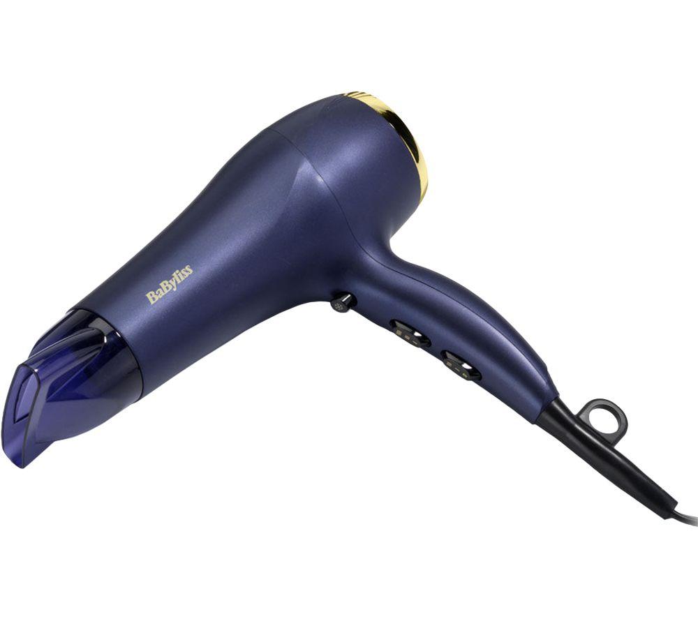 BABYLISS Midnight Luxe 2300 Hair Dryer - Blue image number 6 of 7