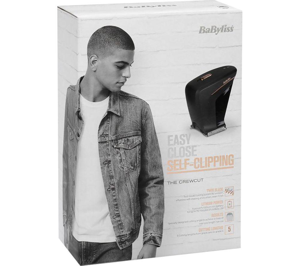 BABYLISS For Men The Crewcut DIY Hair Clipper - Black image number 9 of 9