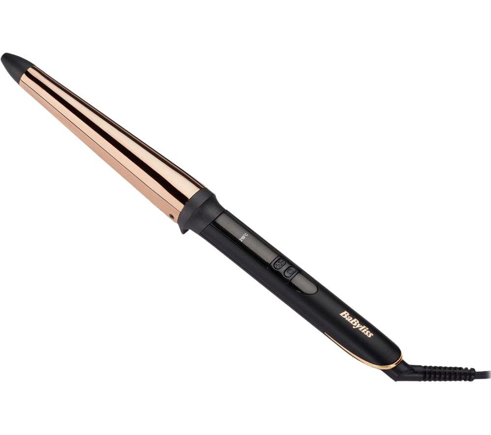 BABYLISS Titanium Brilliance 2358U Conical Wand - Gold & Black image number 2 of 6