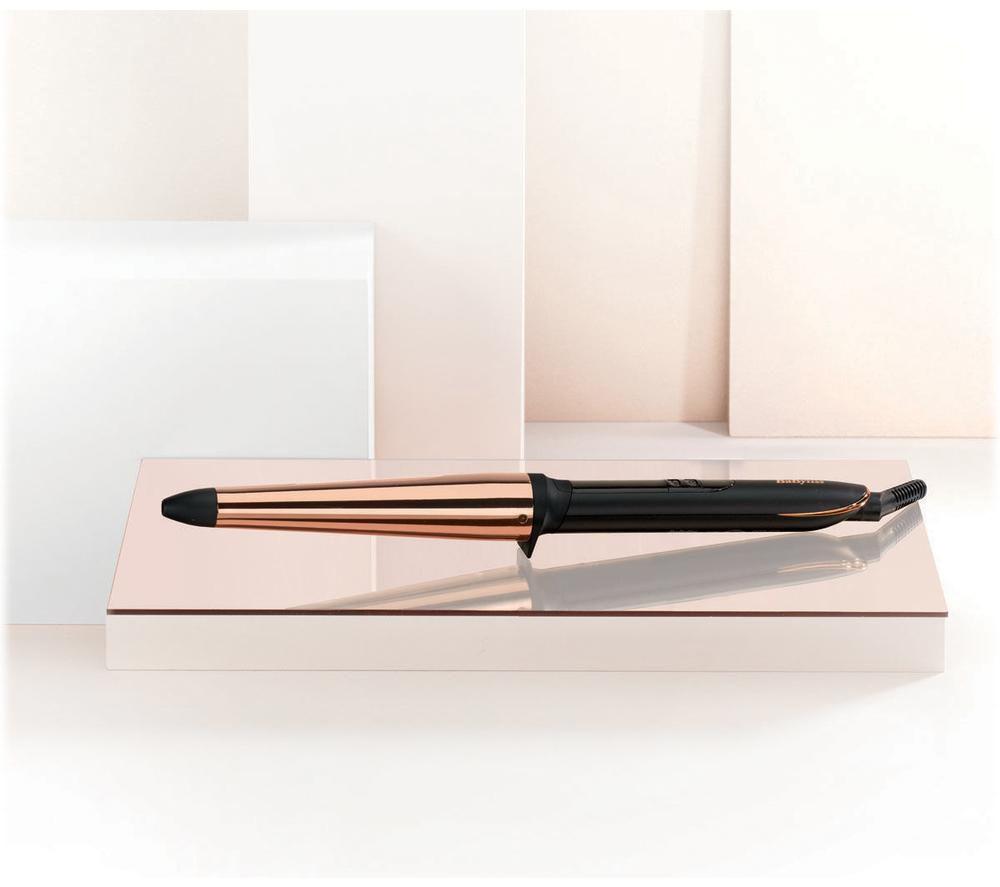 BABYLISS Titanium Brilliance 2358U Conical Wand - Gold & Black image number 3 of 6