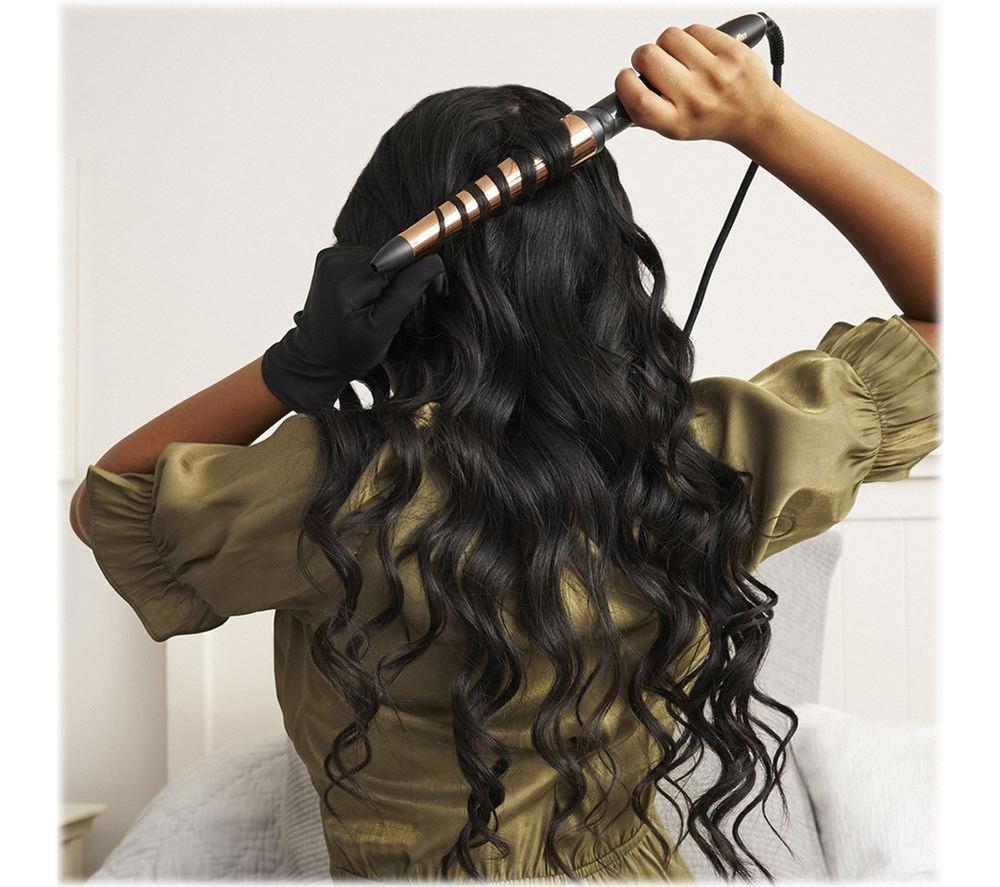 BABYLISS Titanium Brilliance 2358U Conical Wand - Gold & Black image number 4 of 6