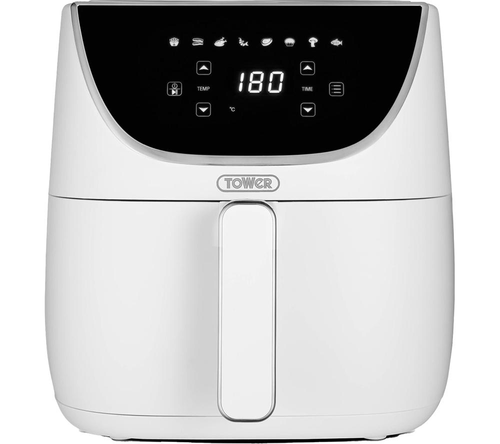 TOWER Vortx T17127WHT Air Fryer - White, White