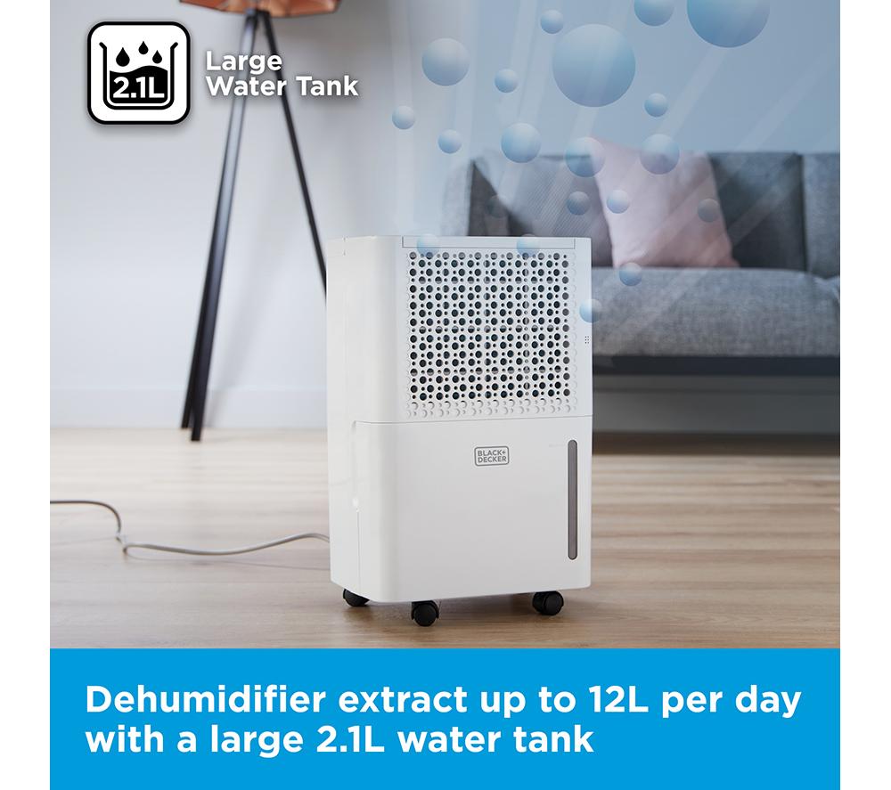 BLACK + DECKER BXEH60016GB Smart Dehumidifier & Air Purifier image number 4 of 12