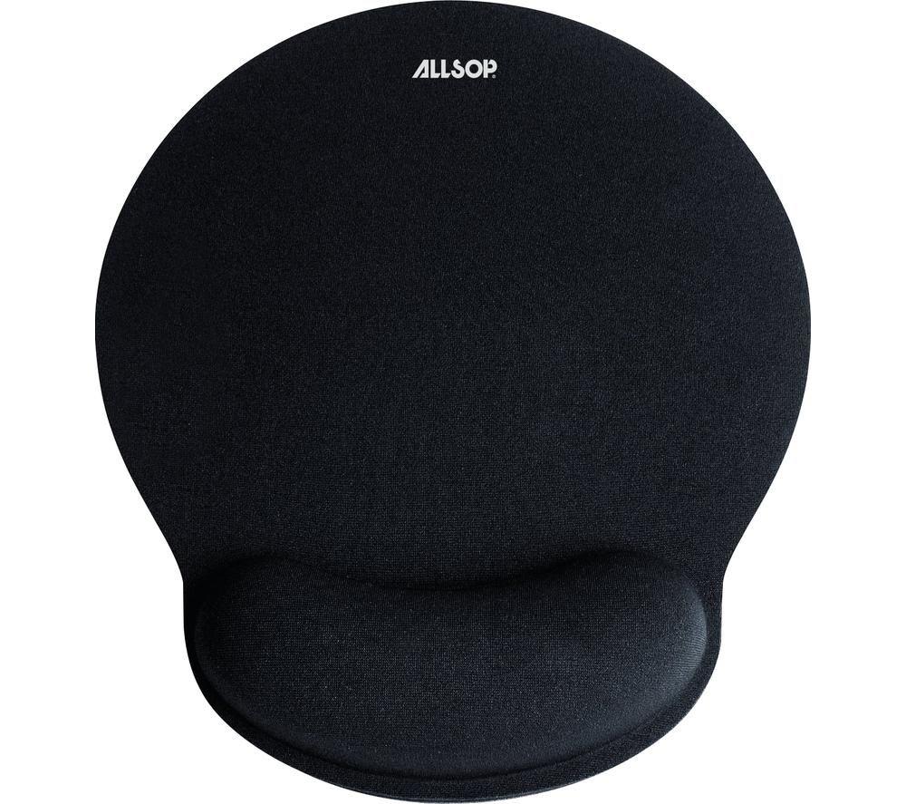 Image of ALLSOP Comfort Mouse Mat - Black