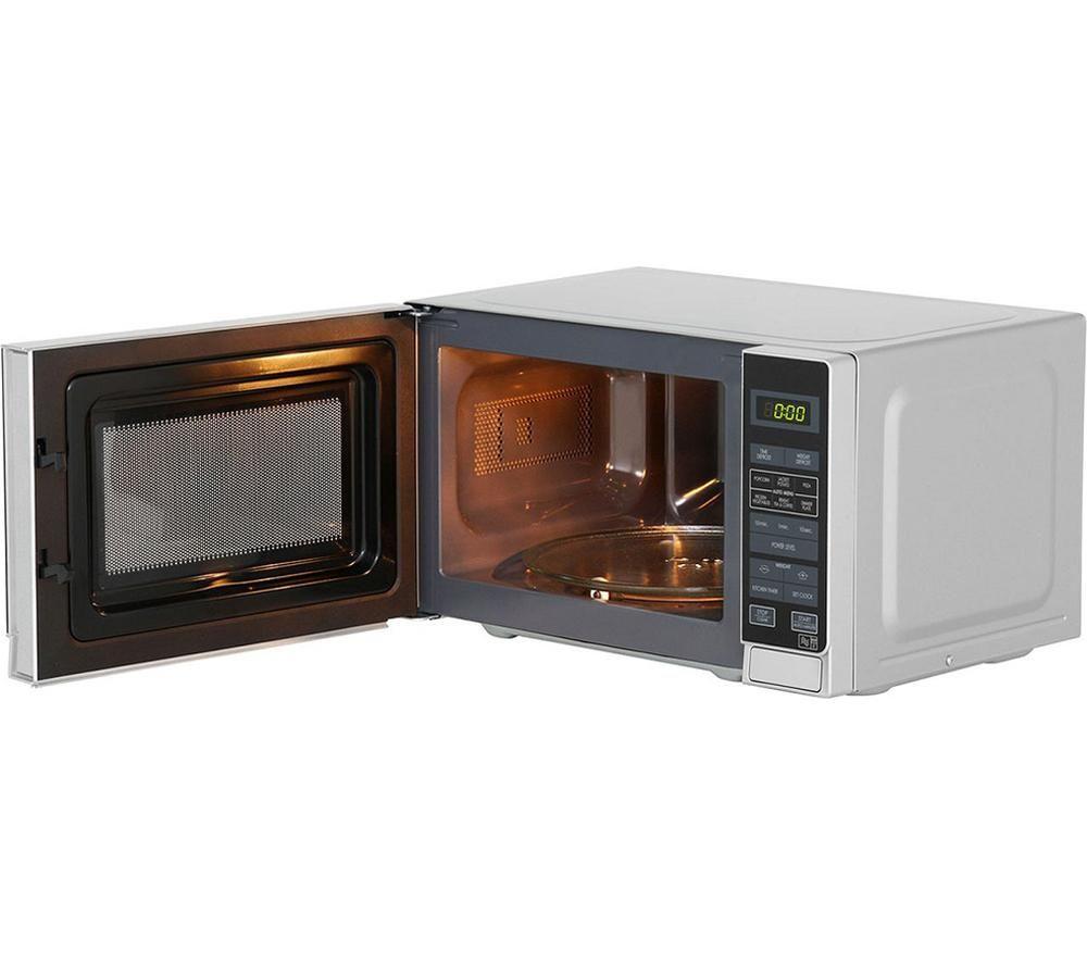 SHARP R272SLM Solo Microwave - Silver image number 4 of 5