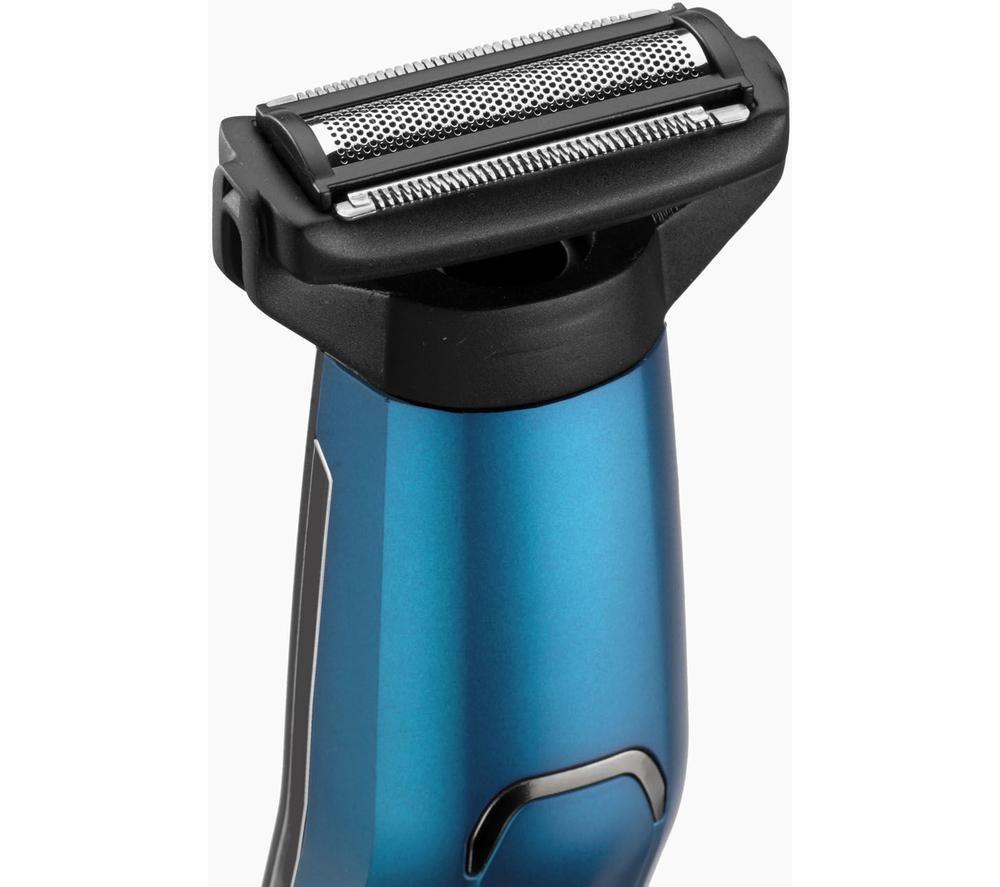 BABYLISS For Men 7861U 12-in-1 Wet & Dry Body Groomer - Blue image number 8 of 9