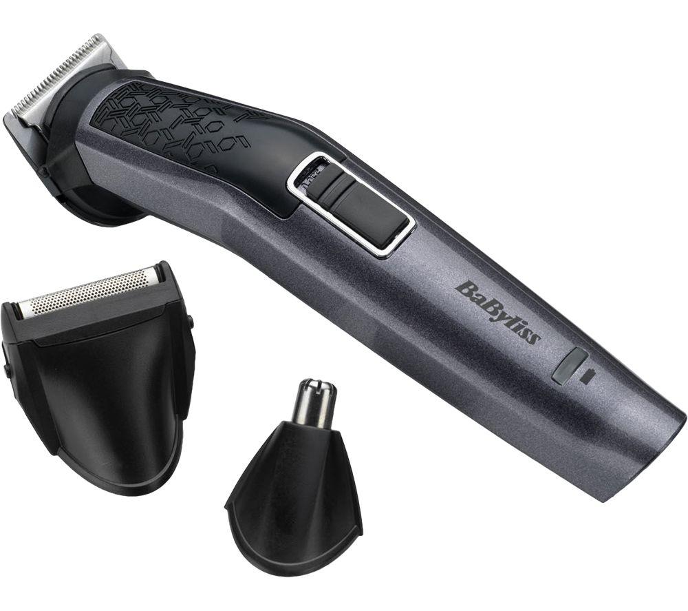 BABYLISS Titanium Men 7256U 11-in-1 Multi-Trimmer - Grey & Black image number 3 of 10
