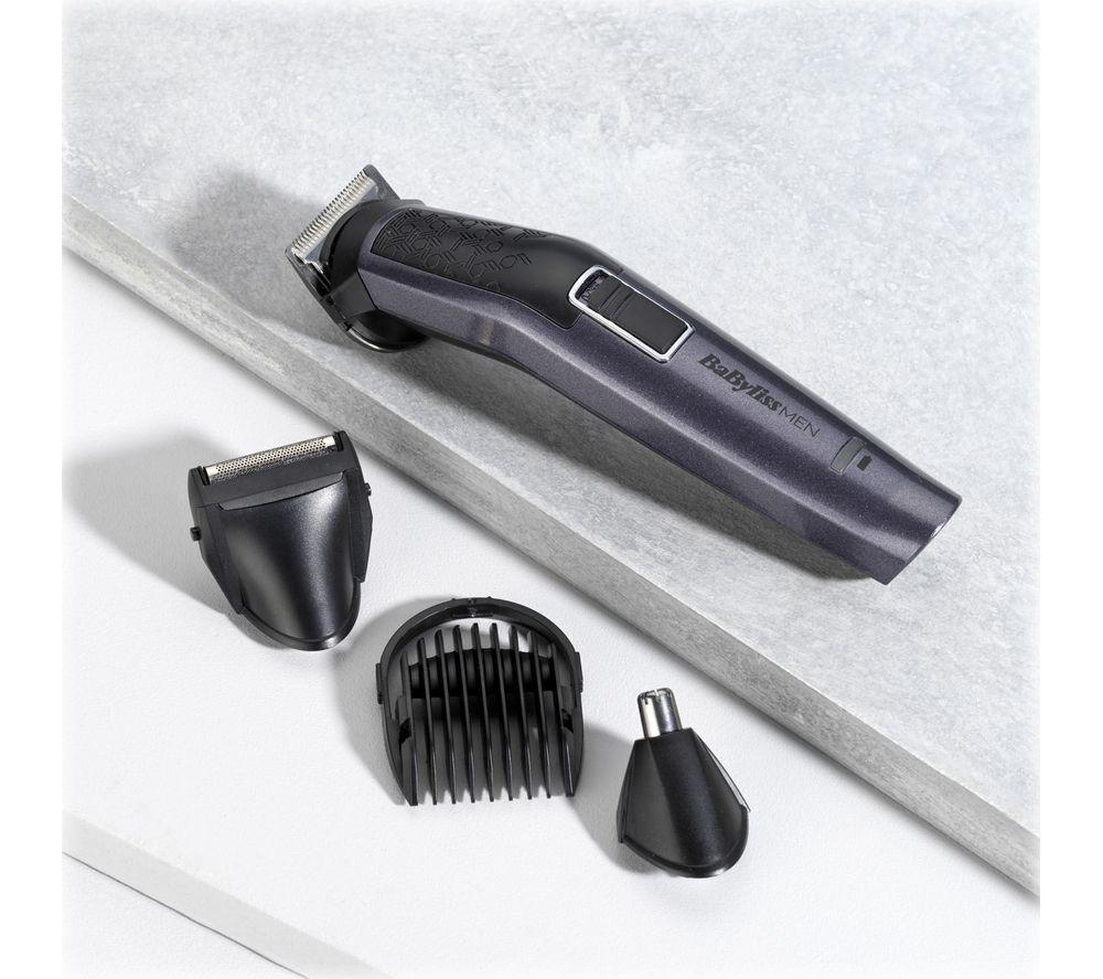 BABYLISS Titanium Men 7256U 11-in-1 Multi-Trimmer - Grey & Black image number 7 of 10