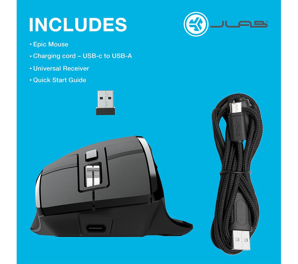 JLAB Epic Wireless Optical Mouse image number 10 of 22
