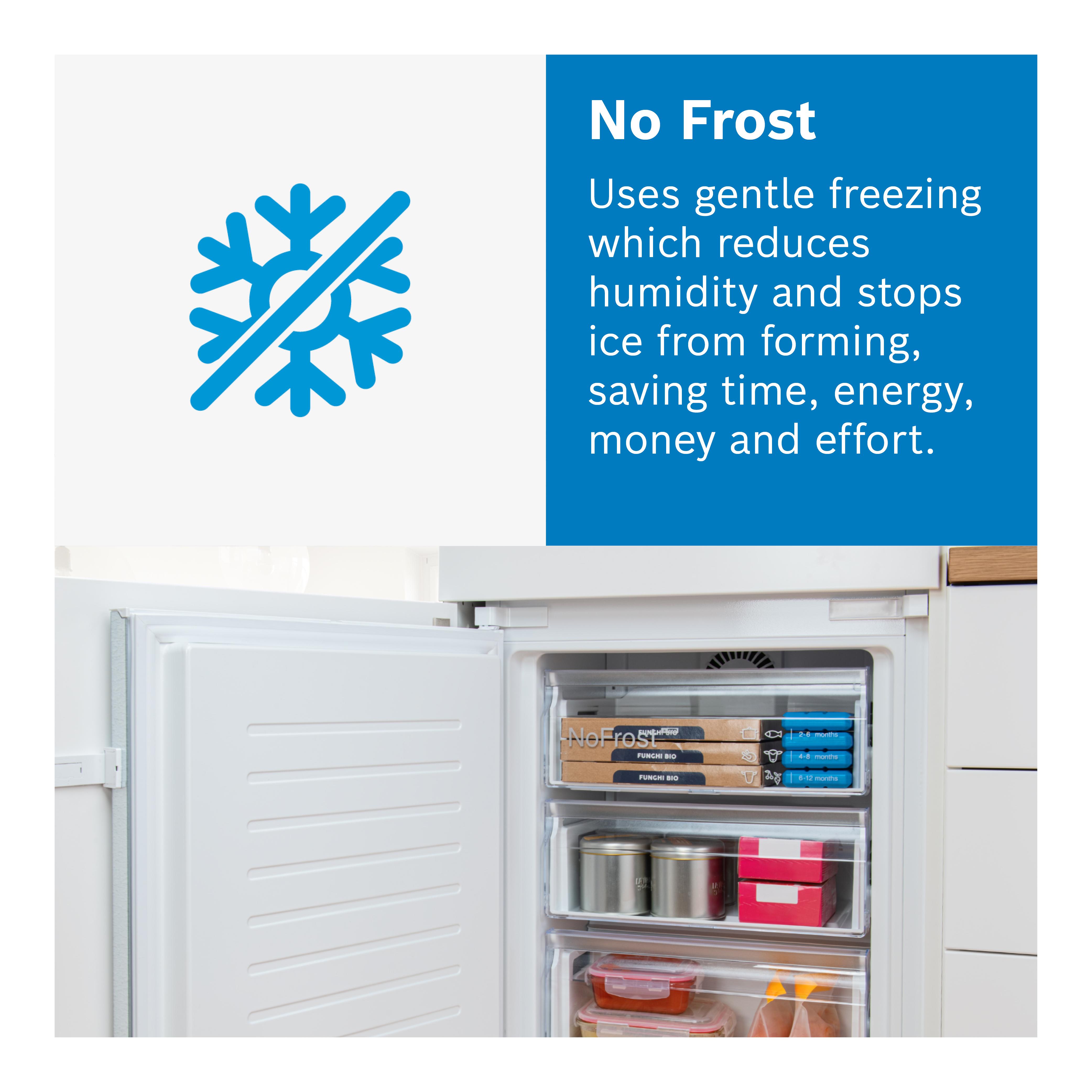 BOSCH Series 4 GUN21VFE0G Integrated Undercounter Freezer - Fixed Hinge image number 7 of 8