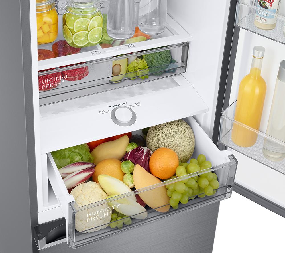 SAMSUNG Bespoke SpaceMax RL38C776ASR/EU Smart 70/30 Fridge Freezer - Silver image number 3 of 12