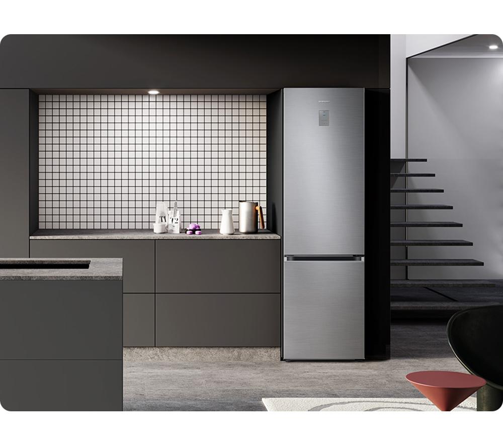 SAMSUNG Bespoke SpaceMax RL38C776ASR/EU Smart 70/30 Fridge Freezer - Silver image number 12 of 12