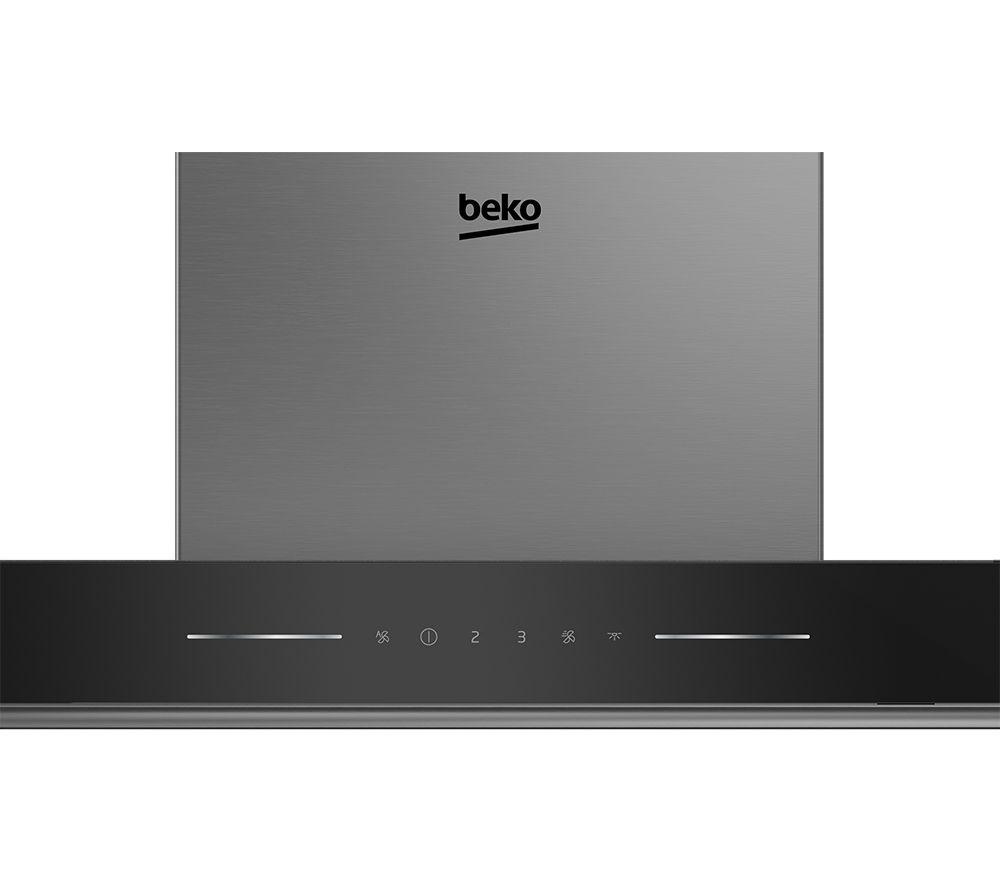 BEKO Pro BHCA66441BBH Chimney Cooker Hood - Black