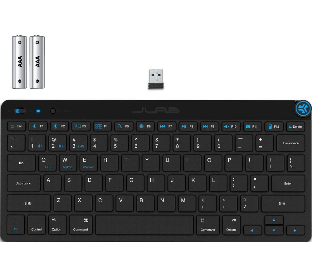 JLAB Go Wireless Keyboard - Black image number 5 of 9