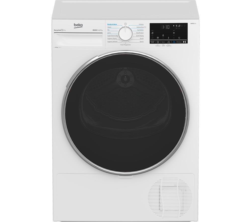 BEKO B5T41024IW 10 kg Heat Pump Tumble Dryer - White, White