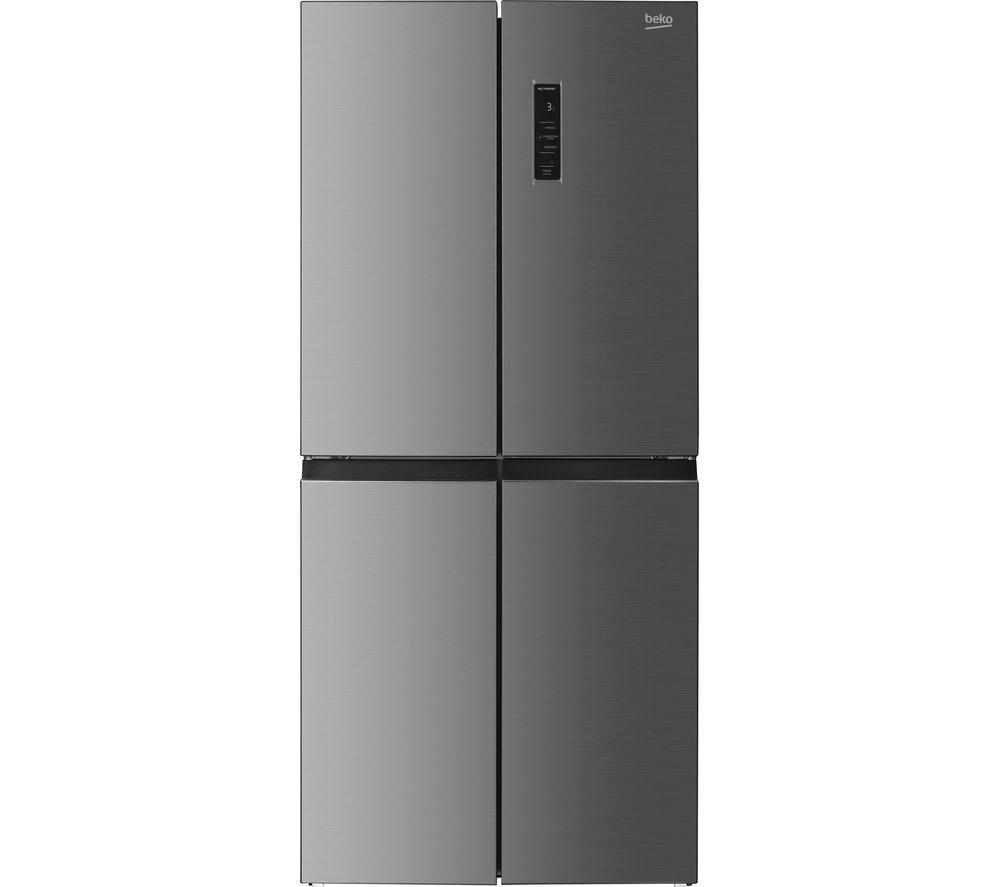 BEKO Pro HarvestFresh GN15880VPX Fridge Freezer - Brushed Steel, Brushed Steel