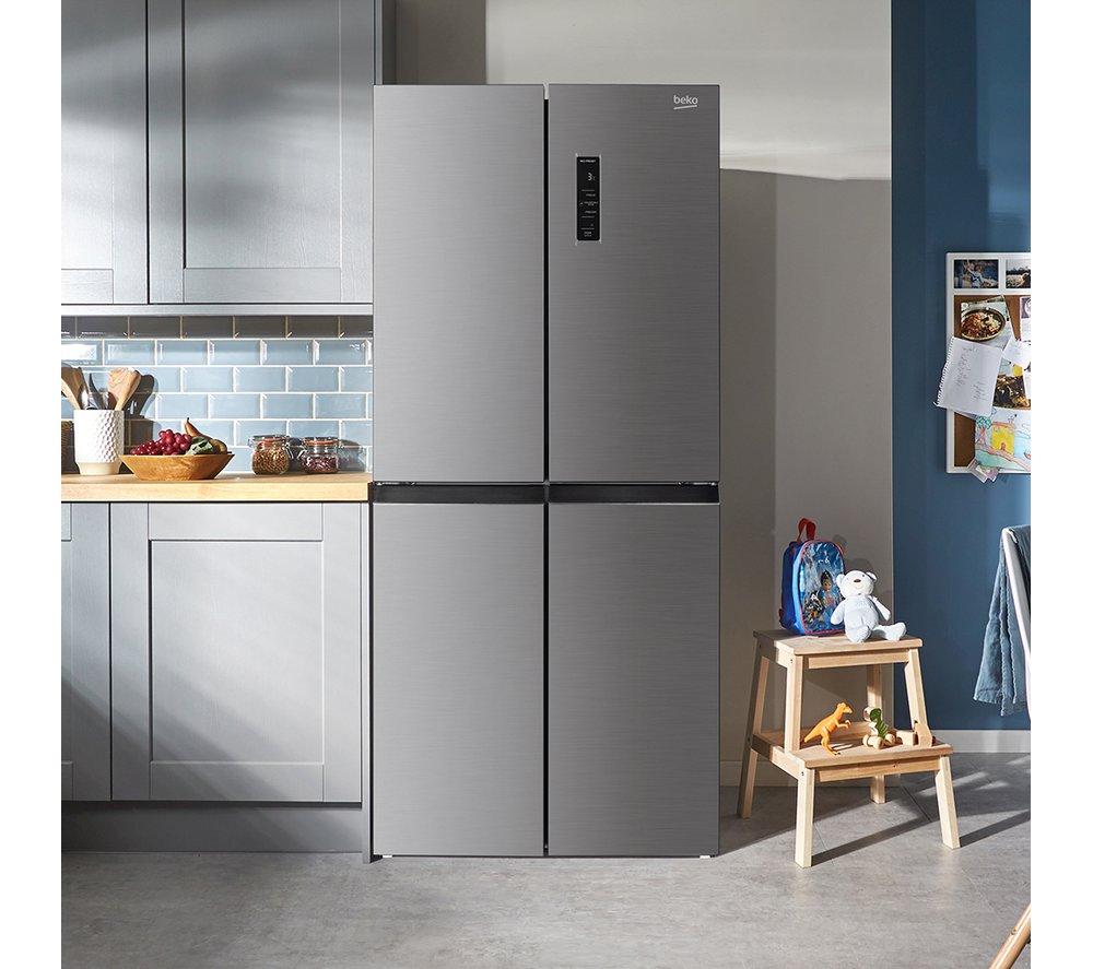 BEKO Pro HarvestFresh GN15880VPX Fridge Freezer - Brushed Steel image number 9 of 13