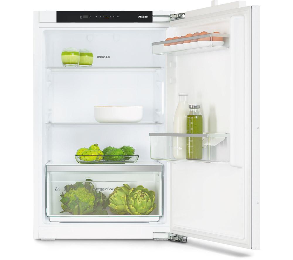 MIELE K 7125 E Integrated Fridge - Fixed Hinge, White